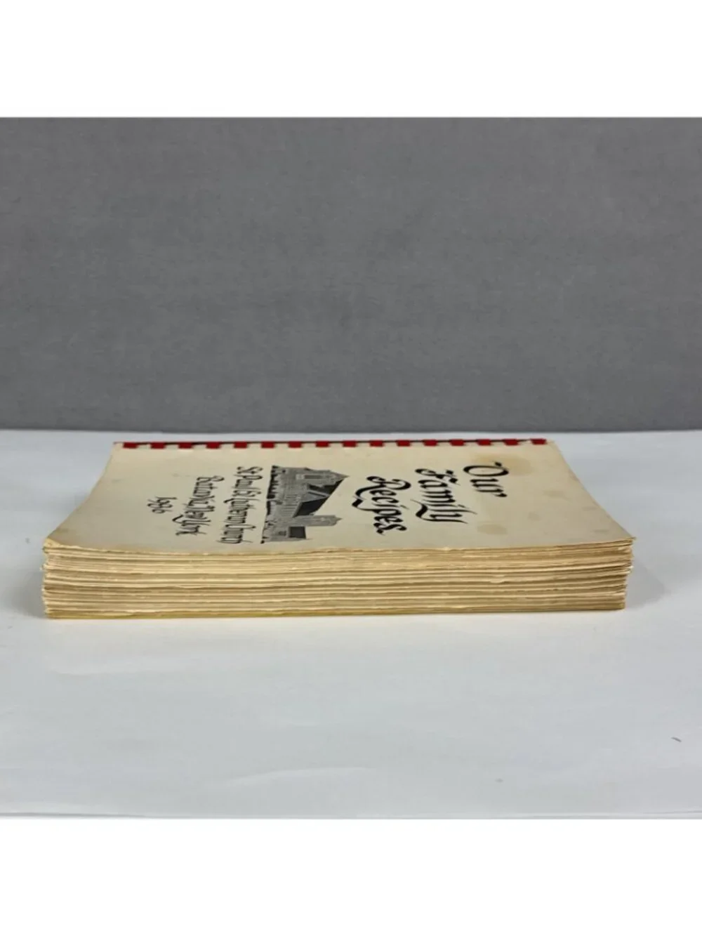 1986 Our Family Recipes Cookbook St Paul Ev. Lutheran Church Batavia New York